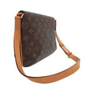 Louis Vuitton Bag Tango Short Shoulder Musette Monogram Brown Leather